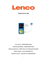 Lenco Xemio-560PK Le manuel du propriétaire