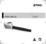 STIHL BGA 45 Manuel utilisateur