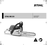 STIHL MS 251 Manuel utilisateur