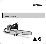 STIHL GS 461 Manuel utilisateur