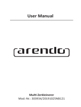 Arendo 303934 Manuel utilisateur