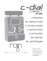 Rain C-DIAL 24VAC Instructions Manual