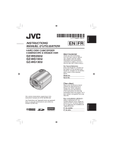 JVC Everio GZ-MG130 Instructions Manual