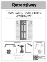 JR Home RetractAway Installation Instructions / Warranty