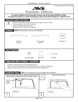 AVS VentShade Installation Instructions Manual