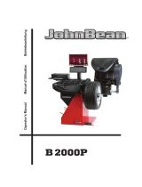 Snap-on Equipment JohnBean B2000P Series Manuel utilisateur