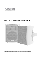 Vision CS-1800 Le manuel du propriétaire