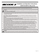 Code 3 CZ6015/16 Install Instructions