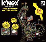K'Nex Imagine-Build-Play STEEL SCORPION ROLLER COASTER Manuel utilisateur