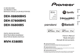 Pioneer DEH-X8800BHS Le manuel du propriétaire