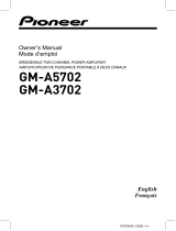 Pioneer GM-A5702 Le manuel du propriétaire