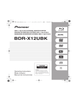 Pioneer BDR-X12UBK Le manuel du propriétaire
