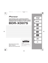Pioneer BDR-XD07S Le manuel du propriétaire