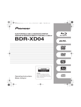 Pioneer BDR-XD04 Guide d'installation