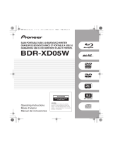 Pioneer BDR-XD05W Le manuel du propriétaire
