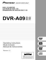 Pioneer DVR-A09XL Le manuel du propriétaire
