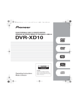 Pioneer DVR-XD10 Guide d'installation