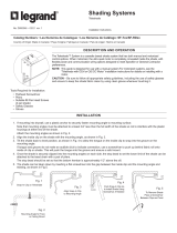 Shading Systems TS-Manual Guide d'installation