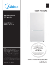 Midea Bottom-Freezer Refrigerator Manuel utilisateur