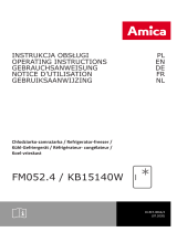 Amica FM052.4 Manuel utilisateur