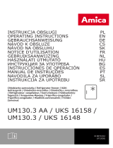Amica UM130.3 Manuel utilisateur