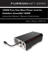 Furrion net-zero 1000W 12V Pure Sine Wave Inverter Manuel utilisateur