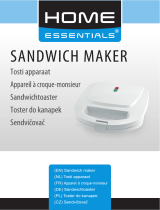 Home Essentials Sandwichmaker-ST-123520 Le manuel du propriétaire