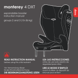 Diono Monterey 4 DXT Manuel utilisateur