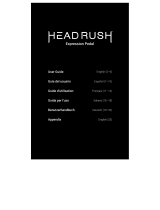 HeadRush Expression Pedal Manuel utilisateur