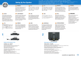 Dell AX510/AX510 PA Stereo Soundbar Speaker System Guide de démarrage rapide