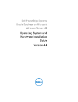 Dell Supported Configurations for Oracle Database 10g R2 for Windows Mode d'emploi