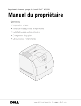 Dell W5300 Workgroup Laser Printer Le manuel du propriétaire