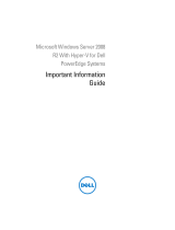 Dell Microsoft Windows 2008 Server R2 spécification