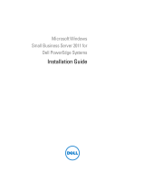 Dell Microsoft Windows Small Business Server 2011 Essentials Le manuel du propriétaire