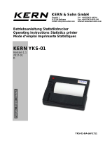 KERN YKS-01 Operating Instructions Manual