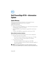 Dell POWEREDGE R710 Mode d'emploi