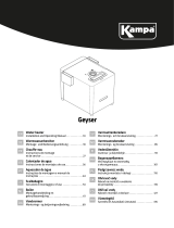 Dometic Kampa Geyser Mode d'emploi