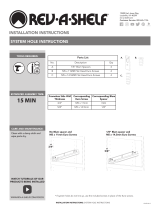 Rev-A-Shelf 4KCB-419FLSC-1 Instruction Sheet