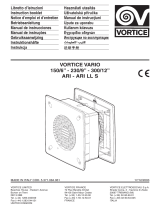 Vortice Vario 150/6" ARI Mode d'emploi