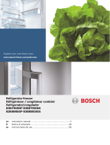 Bosch Benchmark B30IB905SP Guide d'installation