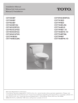 Toto CT494CEF-51 Guide d'installation