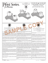 Pfister LG143-5000 Guide d'installation