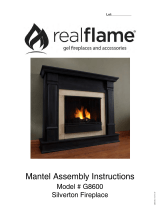 Real Flame G8600E-W Manuel utilisateur