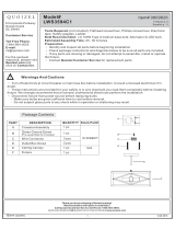 Quoizel LWS3594C1 Guide d'installation