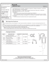 Quoizel LWS3076A3 Guide d'installation