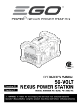 EGO Nexus PST3040 Manuel utilisateur