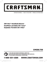 Craftsman CMCBL720M1 Manuel utilisateur