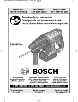 Bosch GBH18V-20K21 Mode d'emploi