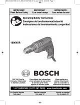 Bosch Power Tools 1873-8d-rt 7" 3 hp 8500 rpm large angle grinder Manuel utilisateur