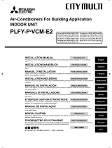 Mitsubishi Electric city multi PLFY-P-VCM-E2 Guide d'installation